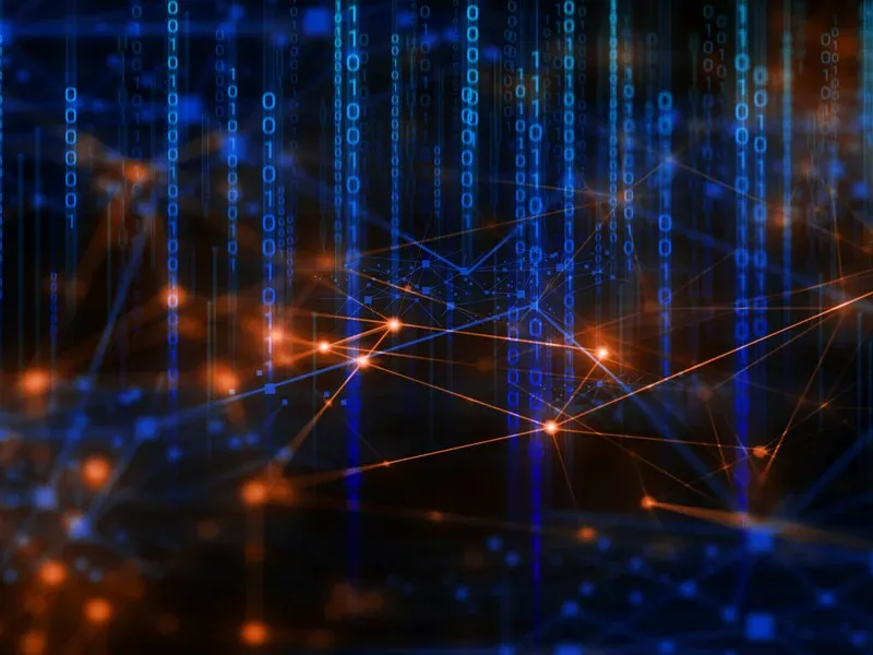 stream of binary code