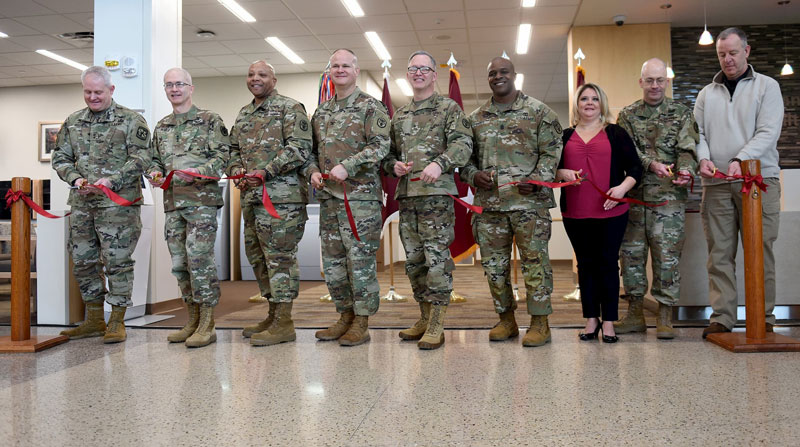 Ireland Army Health Clinic Ribbon Cutting