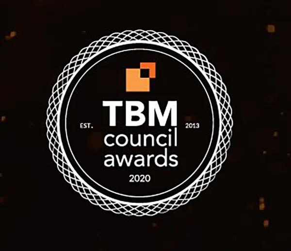 TBM Council Awards 2020 badge